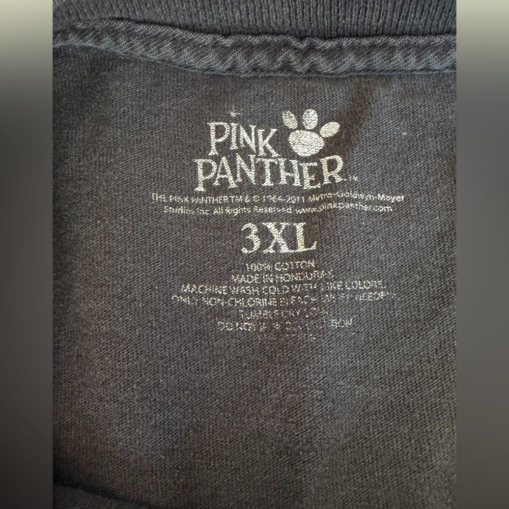 Pink Panther Bling Bling Pimp Gangsta Shirt Men’s 3XL RARE! - Picture 7 of 7